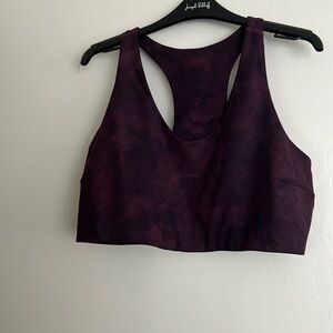 Zella workout bra XL purple